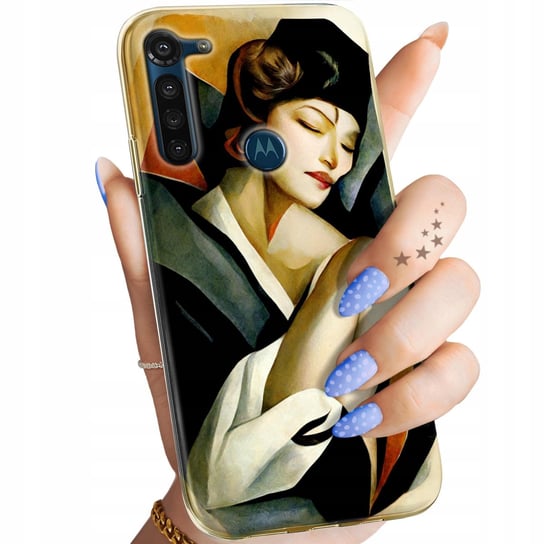 Etui Do Motorola Moto G8 Power Wzory Art Deco Łempicka Tamara Barbier Case Motorola