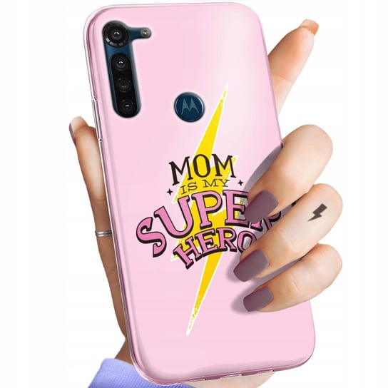 ETUI DO MOTOROLA MOTO G8 POWER WZORY DZIEŃ MAMY MATKI MAMA OBUDOWA CASE Motorola