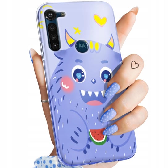 ETUI DO MOTOROLA MOTO G8 POWER WZORY POTWORY POTWÓR MONSTER OBUDOWA CASE Motorola