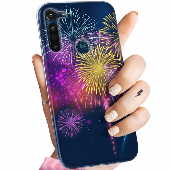 ETUI DO MOTOROLA MOTO G8 POWER WZORY SYLWESTER IMPREZA NOWY ROK OBUDOWA Motorola