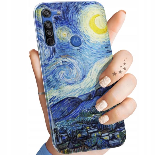 Etui Do Motorola Moto G8 Wzory Vincent Van Gogh Van Gogh Gwieździsta Noc Motorola