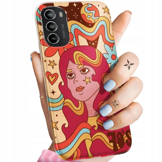 ETUI DO MOTOROLA MOTO G82 WZORY HIPPIE PEACE HIPPISI OBUDOWA POKROWIEC CASE Motorola