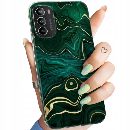 Etui Do Motorola Moto G82 Wzory Minerały Kamienie Szlachetne Kryształy Case Motorola