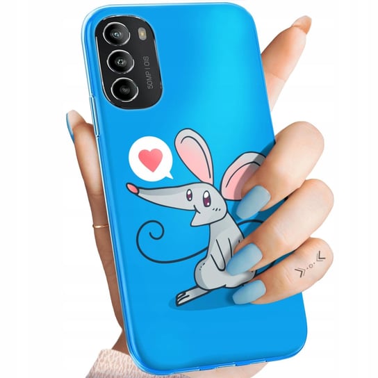 ETUI DO MOTOROLA MOTO G82 WZORY MYSZKA MOUSE MINI OBUDOWA POKROWIEC CASE Motorola