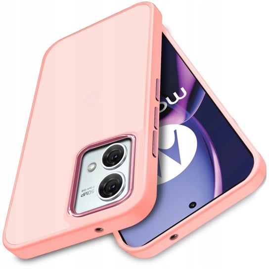 Etui Do Motorola Moto G84 5G Matowe Silicone Case Satynowe Plecki +Szkło 9H Krainagsm