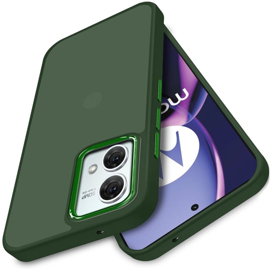 Etui Do Motorola Moto G84 5G Matowe Silicone Case Satynowe Plecki +Szkło 9H Krainagsm