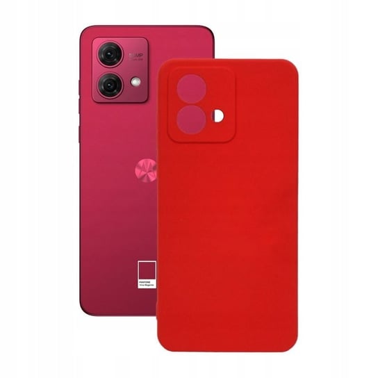 Etui do Motorola Moto G84 5G Tint Case czerwone Obudowa Pokrowiec Case GSM-HURT