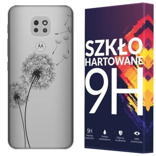 Etui Do Motorola Moto G9 Play Koronka + Szkło 9H Kreatui