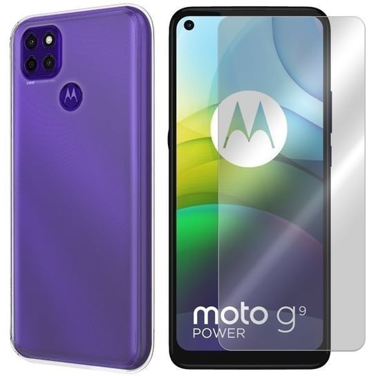 Etui Do Motorola Moto G9 Power Case 0.3Mm + Szkło VegaCom