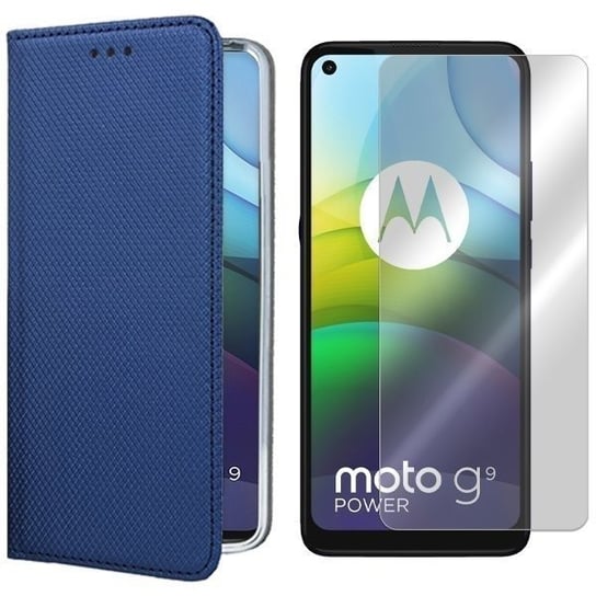 Etui Do Motorola Moto G9 Power Case Magnet + Szkło VegaCom