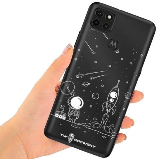 Etui Do Motorola Moto G9 Power Twardowsky + Szkło TWARDOWSKY
