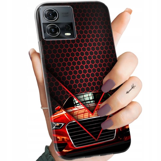 Etui Do Motorola Moto S30 Pro 5G / Edge 30 Fusion Wzory Auto Motor Pojazdy Motorola