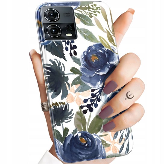 Etui Do Motorola Moto S30 Pro 5G / Edge 30 Fusion Wzory Kwiaty Kwieciste Motorola