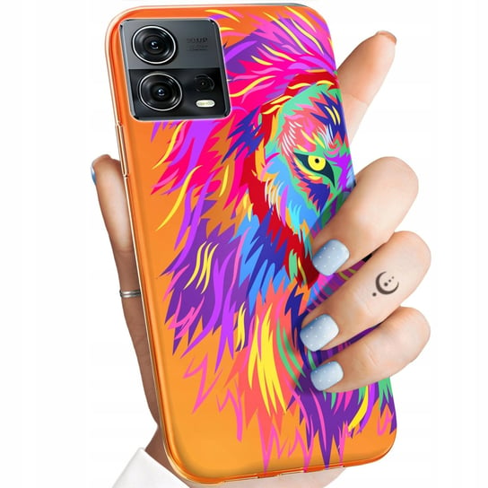 Etui Do Motorola Moto S30 Pro 5G / Edge 30 Fusion Wzory Neonowe Neon Case Motorola