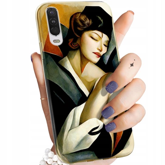 Etui Do Motorola One Action / P40 Power Wzory Art Deco Łempicka Tamara Case Motorola