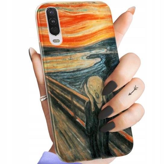 Etui Do Motorola One Action / P40 Power Wzory Edvard Munch Krzyk Malarstwo Motorola