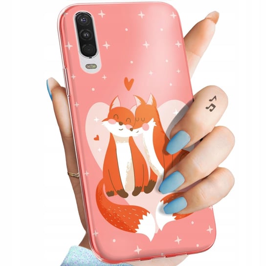 ETUI DO MOTOROLA ONE ACTION / P40 POWER WZORY LOVE MIŁOŚĆ ZAKOCHANIE CASE Motorola