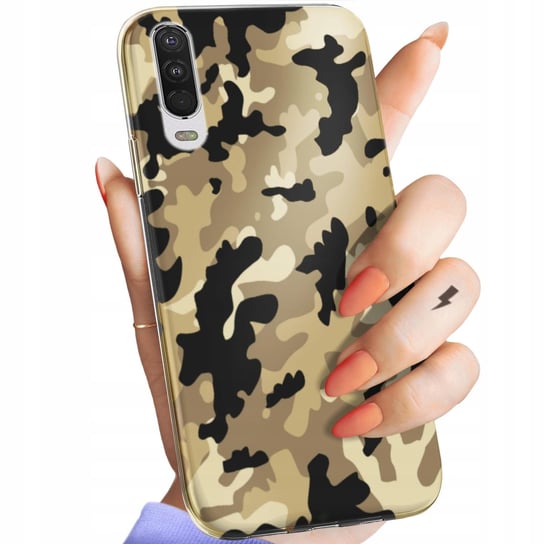 Etui Do Motorola One Action / P40 Power Wzory Moro Wojskowe Militarne Case Motorola