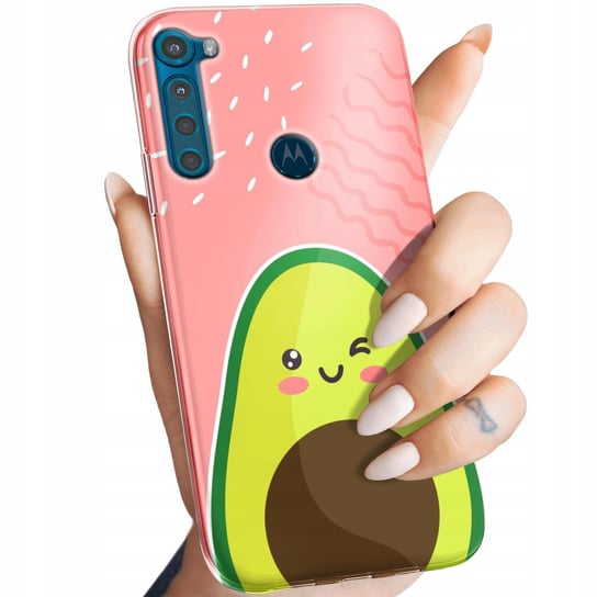 Etui Do Motorola One Fusion Plus Wzory Awokado Avocado Owoc Obudowa Case Motorola