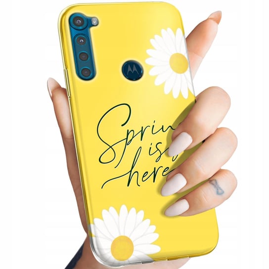 Etui Do Motorola One Fusion Plus Wzory Wiosna Wiosenne Spring Obudowa Case Motorola