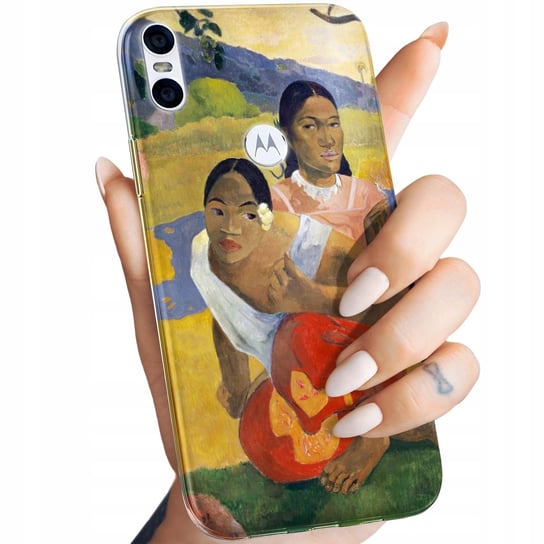 ETUI DO MOTOROLA ONE WZORY PAUL GAUGUIN OBRAZY POSTIMPRESJONIZM OBUDOWA Motorola