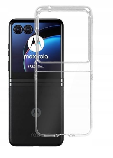 Etui do Motorola RAZR 40 5G / Ultra 5G Hard Case bezbarwne Obudowa Futerał Pokrowiec GSM-HURT