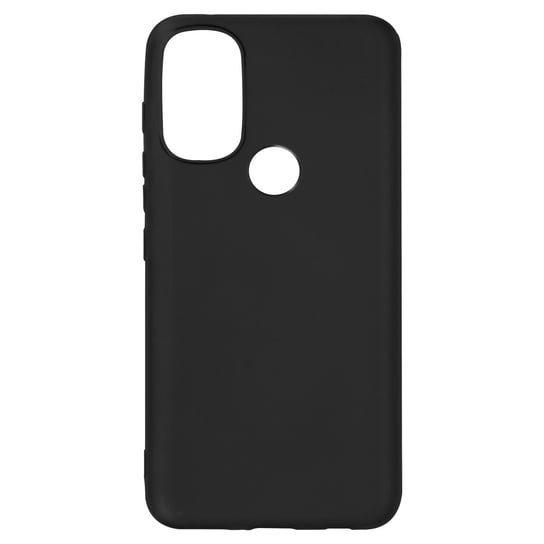 Etui do Motoroli Moto G71 5G Odporne Silikonowe Cienkie Jasnoczarne Avizar