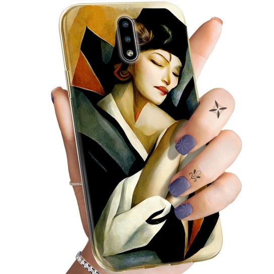 Etui Do Nokia 2.3 Wzory Art Deco Łempicka Tamara Barbier Wielki Gatsby Case Nokia