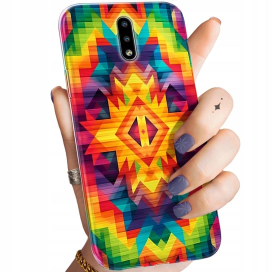 ETUI DO NOKIA 2.3 WZORY AZTECKIE AZTEC AZTECY OBUDOWA POKROWIEC CASE Nokia