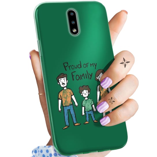 ETUI DO NOKIA 2.3 WZORY RODZINA FAMILIA DOM OBUDOWA POKROWIEC CASE Nokia