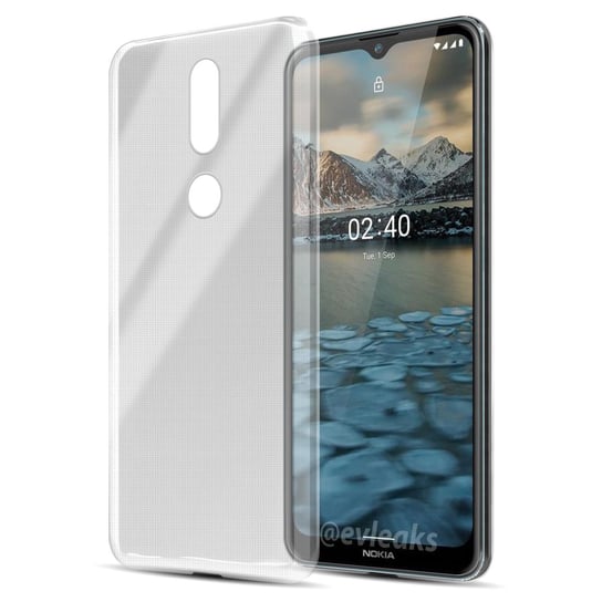 Etui Do Nokia 2,4 Pokrowiec w W PEŁNI PRZEZROCZYSTY Obudowa Ochronny TPU Silikon Case Cover Cadorabo Cadorabo