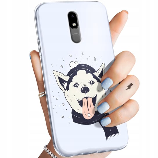 Etui Do Nokia 3.2 Wzory Husky Psy Pieski Obudowa Pokrowiec Case Nokia