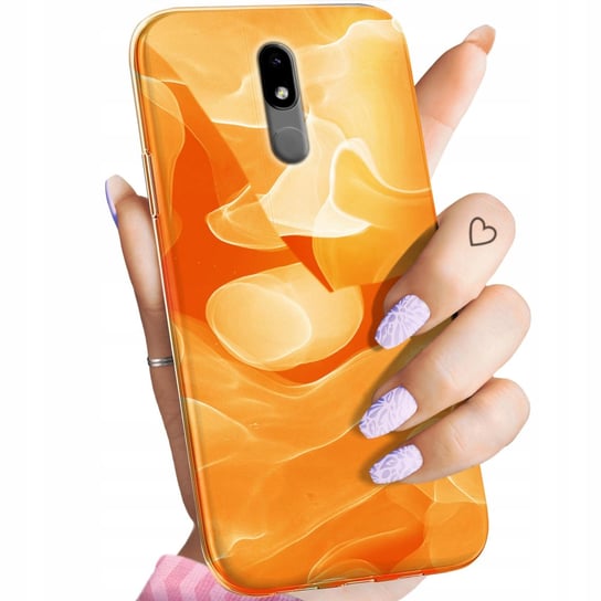 ETUI DO NOKIA 3.2 WZORY POMARAŃCZOWE POMARAŃCZE ORANGE OBUDOWA POKROWIEC Nokia