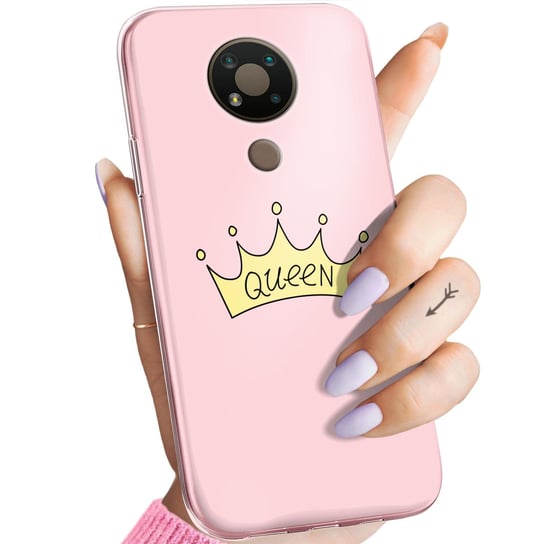 Etui Do Nokia 3.4 Wzory Księżniczka Queen Princess Obudowa Pokrowiec Case Nokia