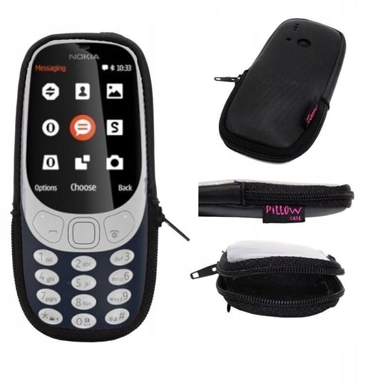 Etui Do Nokia 3310 2017 Na Zamek Pillow Case Pokrowiec Obudowa Futerał GSM-HURT