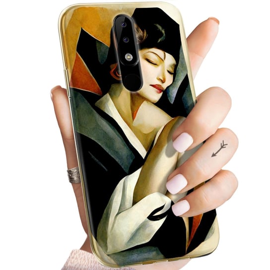 Etui Do Nokia 5.1 Plus Wzory Art Deco Łempicka Tamara Barbier Wielki Gatsby Nokia