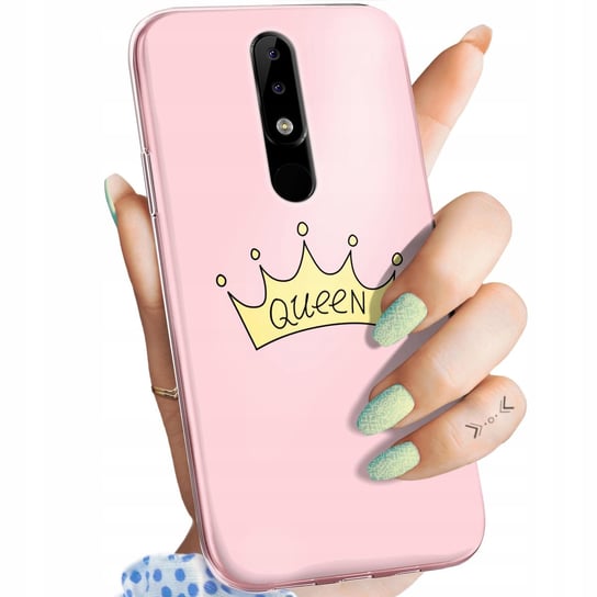 Etui Do Nokia 5.1 Plus Wzory Księżniczka Queen Princess Obudowa Pokrowiec Nokia