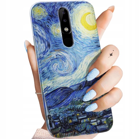 Etui Do Nokia 5.1 Plus Wzory Vincent Van Gogh Van Gogh Gwieździsta Noc Case Nokia