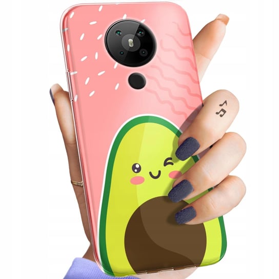 Etui Do Nokia 5.3 Wzory Awokado Avocado Owoc Obudowa Pokrowiec Case Nokia