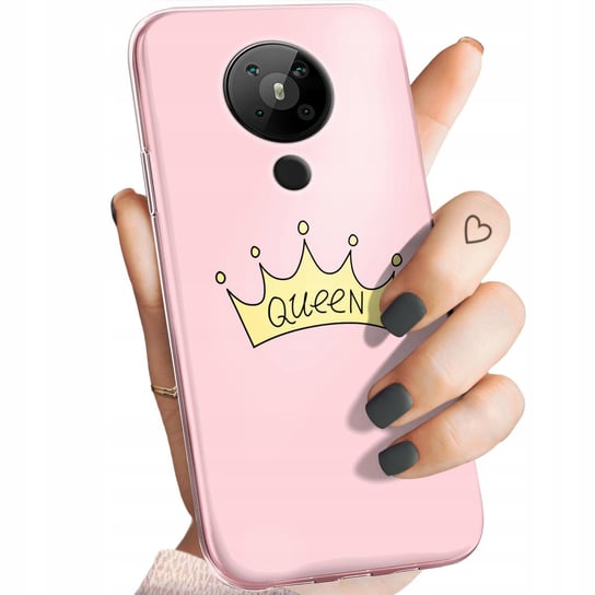 Etui Do Nokia 5.3 Wzory Księżniczka Queen Princess Obudowa Pokrowiec Case Nokia