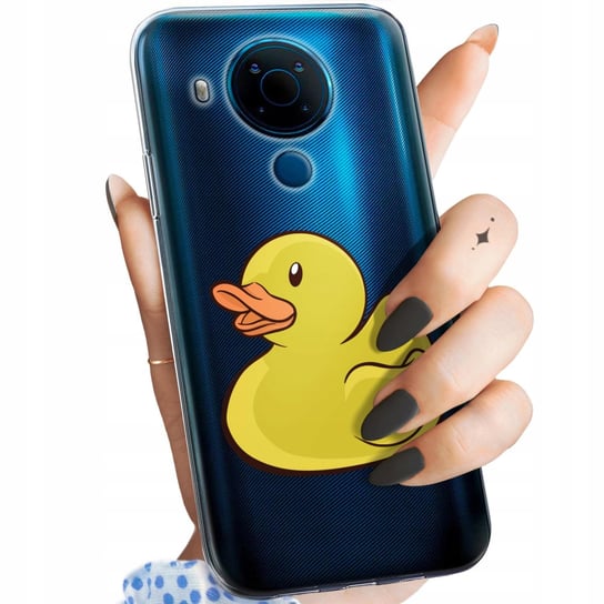 Etui Do Nokia 5.4 Wzory Bez Tła Naklejki Sticker Obudowa Pokrowiec Case Nokia