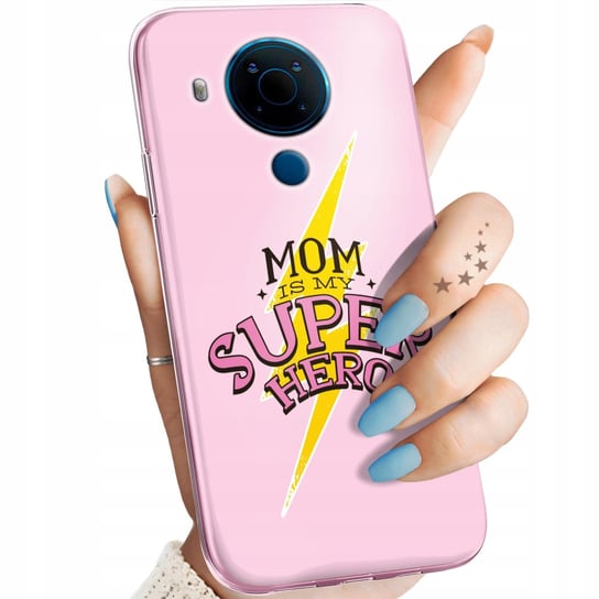 Etui Do Nokia 5.4 Wzory Dzień Mamy Matki Mama Obudowa Pokrowiec Case Nokia