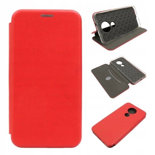 Etui do Nokia 6.2 / 7.2 BOOK Elegance czerwone Obudowa Pokrowiec Case GSM-HURT