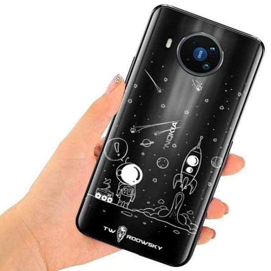 Etui Do Nokia 8.3 5G Case Twardowsky Space + Szkło TWARDOWSKY