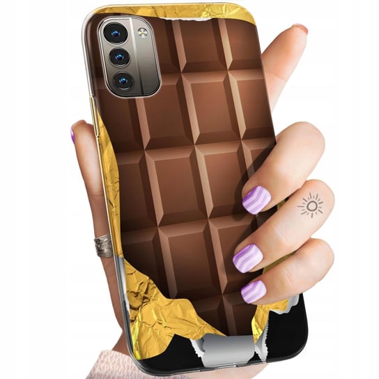 ETUI DO NOKIA G11 4G / G21 4G WZORY CZEKOLADA CHOCO SŁODYCZE OBUDOWA CASE Nokia