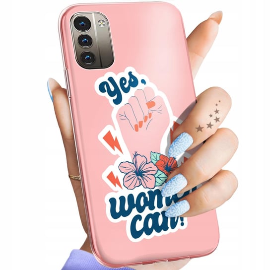 ETUI DO NOKIA G11 4G / G21 4G WZORY SIŁA KOBIET GIRL POWER FEMINIZM OBUDOWA Nokia