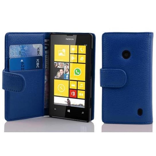 Etui Do Nokia Lumia 520 / 521 w KRÓLEWSKI NIEBIESKI Pokrowiec Portfel Case Cover Obudowa Cadorabo Cadorabo