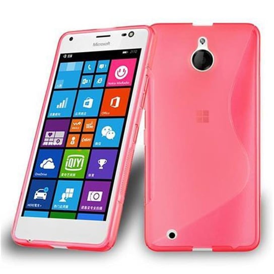 Etui Do Nokia Lumia 850 Pokrowiec w PIEKŁA CZERWIEŃ Pokrowiec Ochronny Obudowa Case Cover TPU Cadorabo Cadorabo