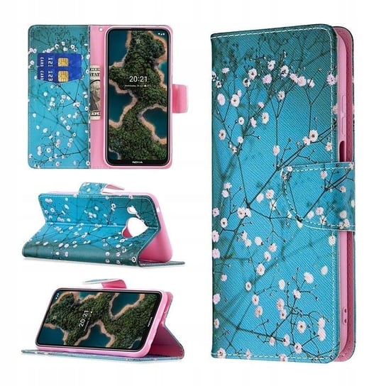 Etui Do Nokia X10 5G /X20 5G Fancy Diary Obudowa Case Pokrowiec Wiosna GSM-HURT