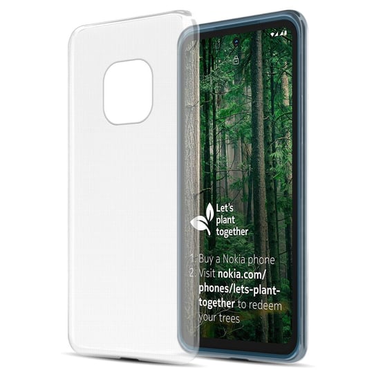 Etui Do Nokia XR20 Pokrowiec w W PEŁNI PRZEZROCZYSTY Obudowa Ochronny TPU Silikon Case Cover Cadorabo Cadorabo